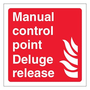 Manual Control Point Deluge Release - Square