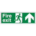 Eco-Friendly Fire Exit Arrow Up