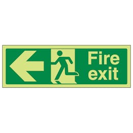 GITD Fire Exit Arrow Left