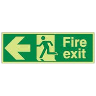 GITD Fire Exit Arrow Left