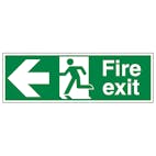 Fire Exit Arrow Left