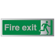 Aluminium Effect - Final Fire Exit Man Right
