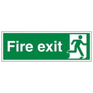 Eco-Friendly Final Fire Exit Man Right