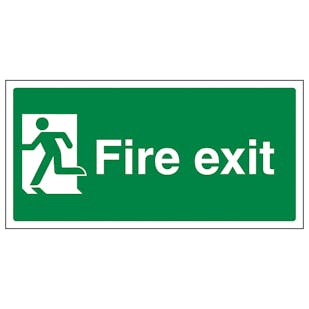 Final Fire Exit Man Left