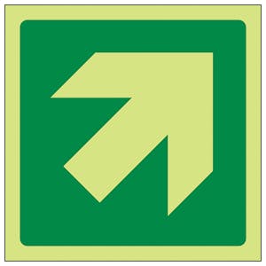 GITD Green Diagonal Arrow