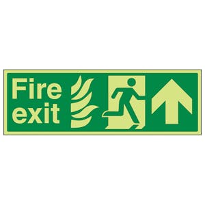 GITD NHS Fire Exit, Arrow Up