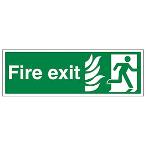 NHS Fire Exit Man Right