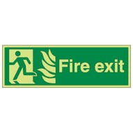 GITD NHS Fire Exit, Man Left