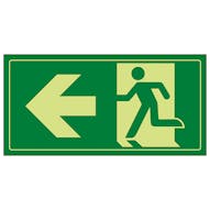 GITD Fire Exit Man Running Left