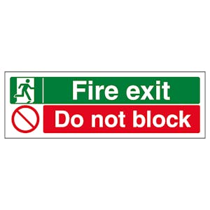 Fire Exit / Do Not Block