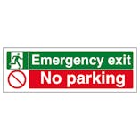 Emergency Exit / No Parking