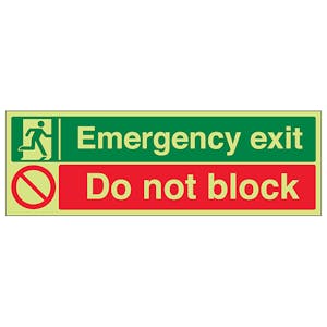 GITD Emergency Exit / Do Not Block