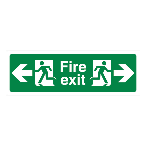 Fire Exit Left & Right