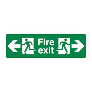 Fire Exit Left & Right
