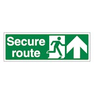 Secure Route Arrow Up