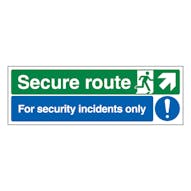 Secure Route Arrow Up Right / Security Incidents Only