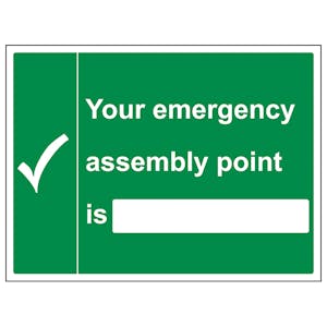 Your Emergency Assembly Point  - Large Landscape