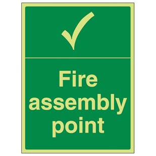 GITD Fire Assembly Point - Portrait