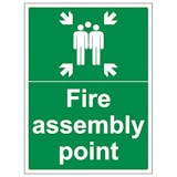 Eco-Friendly Fire Assembly Point With Family Portrait