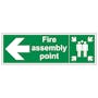 Fire Assembly Point Arrow Left