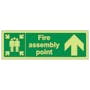 GITD Fire Assembly Point, Arrow Up