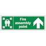 Fire Assembly Point Arrow Up