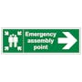 Emergency Assembly Point Arrow Right