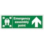 Emergency Assembly Point Arrow Up