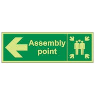 GITD Assembly  Point, Arrow Left