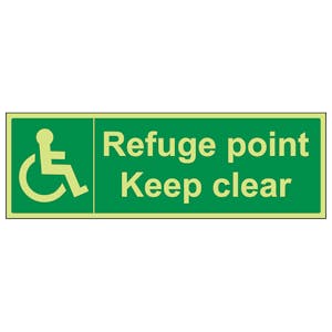 GITD Refuge Point Keep Clear