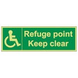 GITD Refuge Point Keep Clear