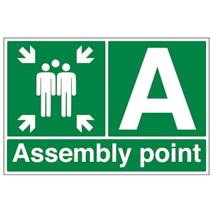 Assembly Point with Letter A