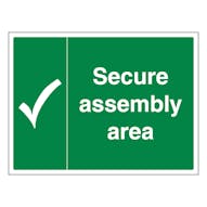 Secure Assembly Area with Tick