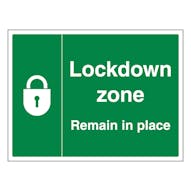 Lockdown Zone - Remain in Place