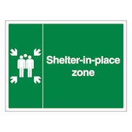 Shelter-In-Place Zone with Family