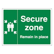 Secure Zone with Family - Remain in Place