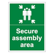 Secure Assembly Area - Portrait