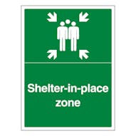 Shelter-In-Place Zone with Family - Portrait