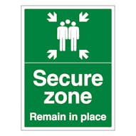 Secure Zone with Family - Remain in Place - Portrait