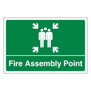 Fire Assembly Point - Large Landscape