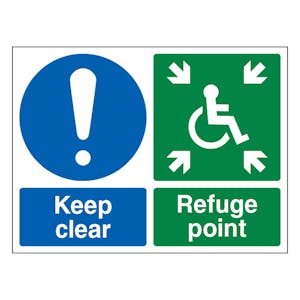 Keep Clear Refuge Point - Landscape