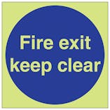 GITD Fire Exit Keep Clear