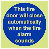 GITD Fire Door Will Close Automatically