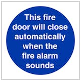 Eco-Friendly This Fire Door Will Close Automatically