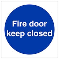 Eco-Friendly Fire Door Keep Closed