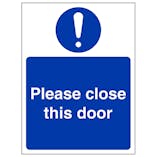Please Close This Door - Portrait