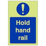 GITD Hold Hand Rail - Portrait