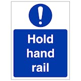 Hold Hand Rail - Portrait