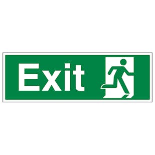 Exit Running Man Right