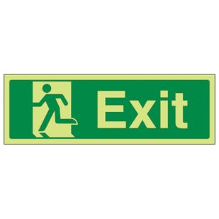 GITD Exit Running Man Left